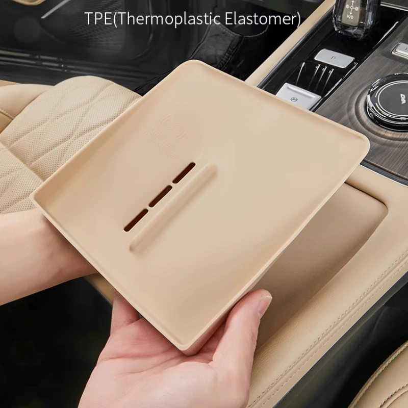 For Geely Monjaro Xingyue L Wireless Charging Silicone Pad Central Control Charger Protector Cover Non-Slip Mat Auto Accessories