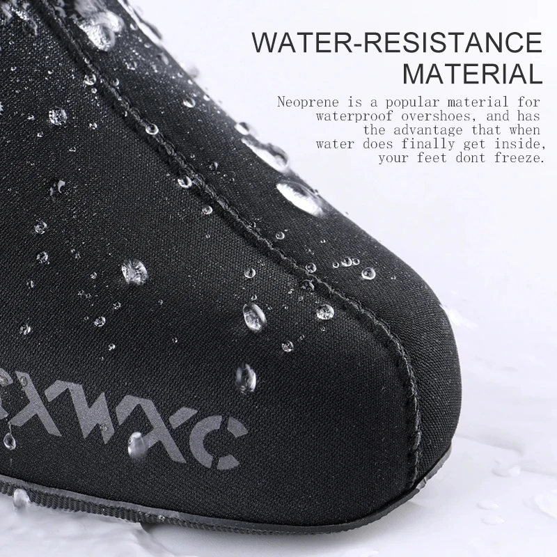 Thermal Cycling Shoe Cover Bike Overshoe Cold Weather for Men Women Waterproof Road Mountain Bicycle Booties Neoprene bicycle shoe covers