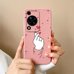 Custodia per cellulare in liquido colorato a forma di cuore, durevole e resistente agli urti