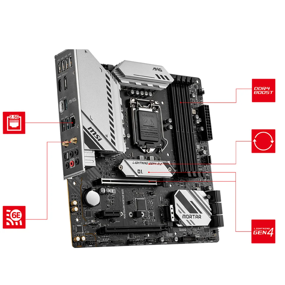 CPU MSI B560M-A PRO/Core i5-10400F 16GB MSI B560M-A PRO/Core i5-10400F 16GB