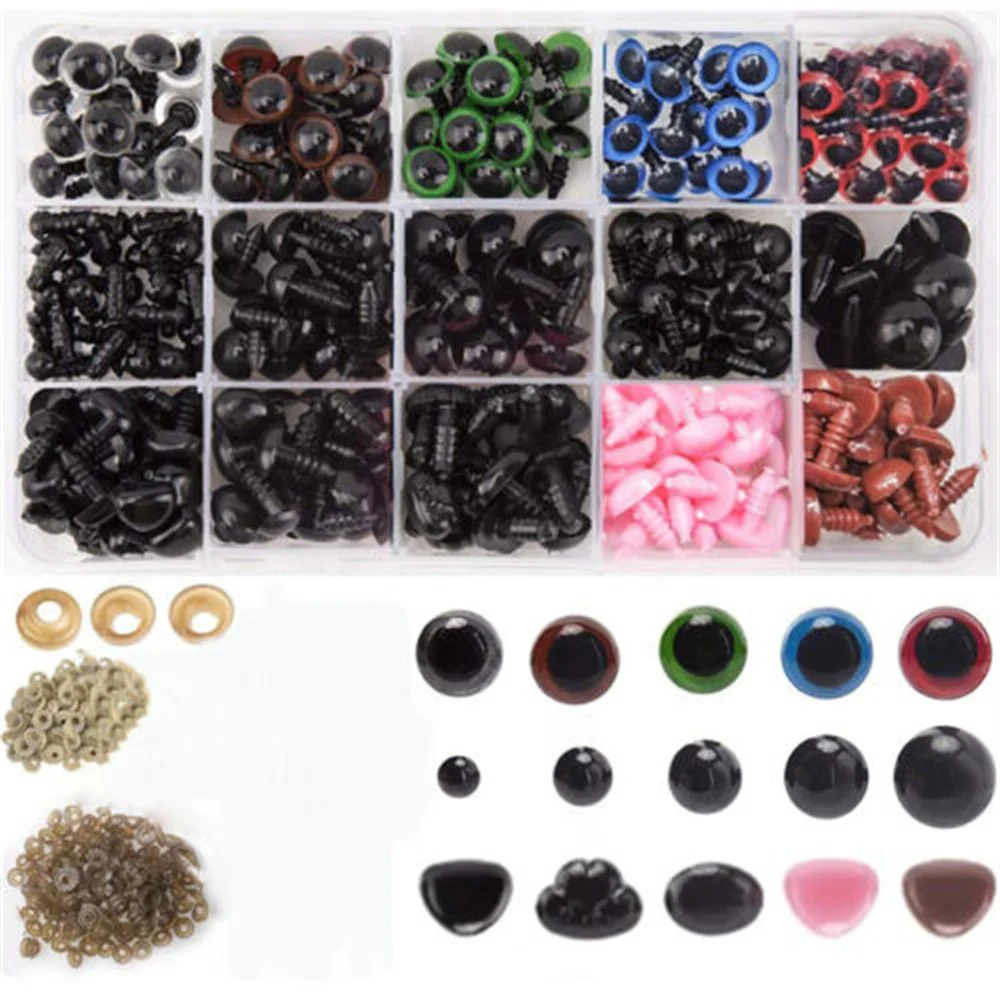 Loops & Threads 12mm Craft Eyes with Plastic Washers - Each