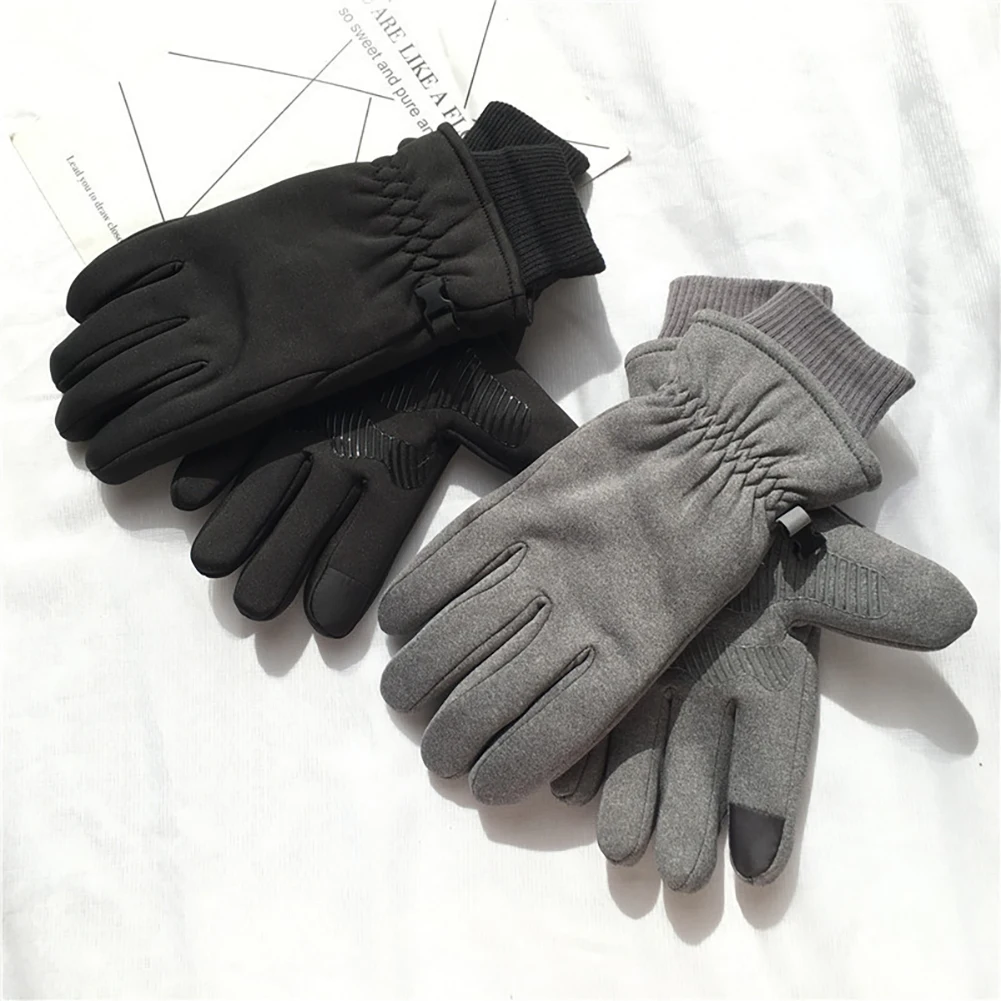 

Waterproof Cycling Gloves Winter Touch Screen Bicycle Gloves Outdoor Scooter Windproof Riding Motorcycle Ski Warm Bike Gloves