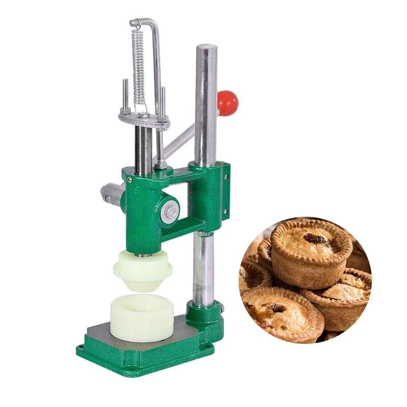 ManualHighFatMeatPieMoldingFormingMachineChocoPieCrustPress