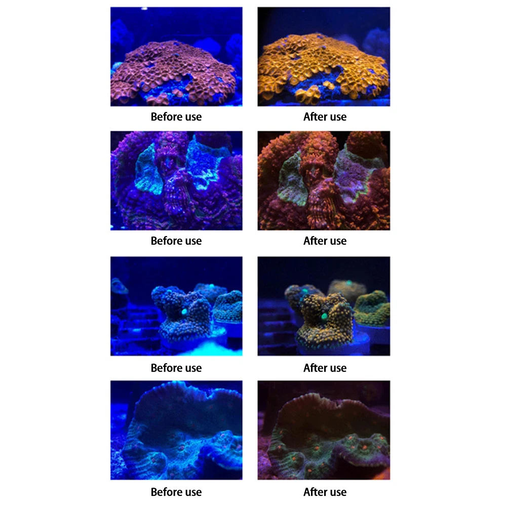 Lens Filter Set 4 In 1 Phone Camera Lens Filter Orange Yellow Lens Filter for Fish Tank Aquarium Coral Photography