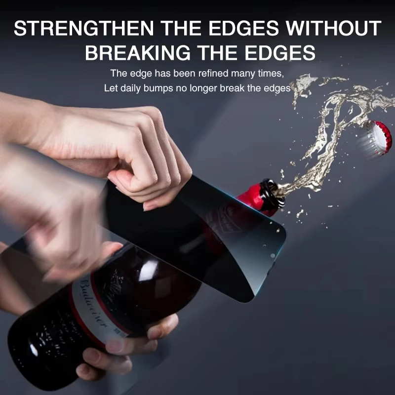 5 قطعة غطاء كامل مكافحة التجسس حامي الشاشة آيفون 1...