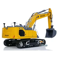 Paintd Assembled LESU Aoue-LR945 RC Excavator 1/14 Hydraulic Metal Digger Construction Vehicle Model Light System TH22900 2
