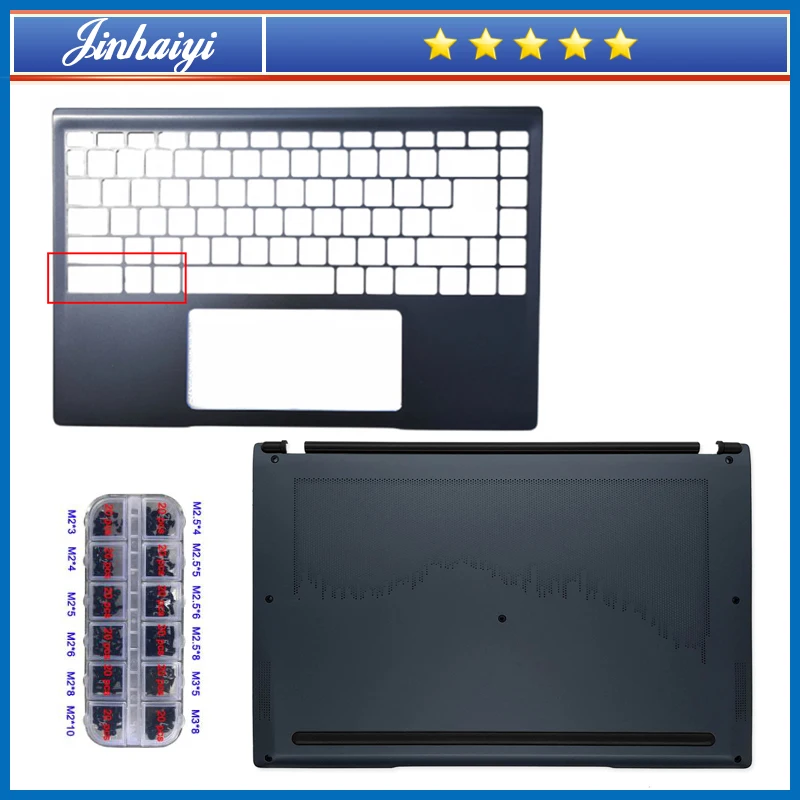 

Для ноутбука MSI Prestige 14 MS-14C1 14C2 14C4 P14 Верхняя Нижняя крышка Нижняя Оболочка Чехол для рук