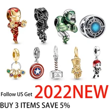 

HOT SALE Trend 925 Sterling Silver Guitar Dangle Charm Beads Fit Original Pandora Bracelet Pendant Necklace Jewelry