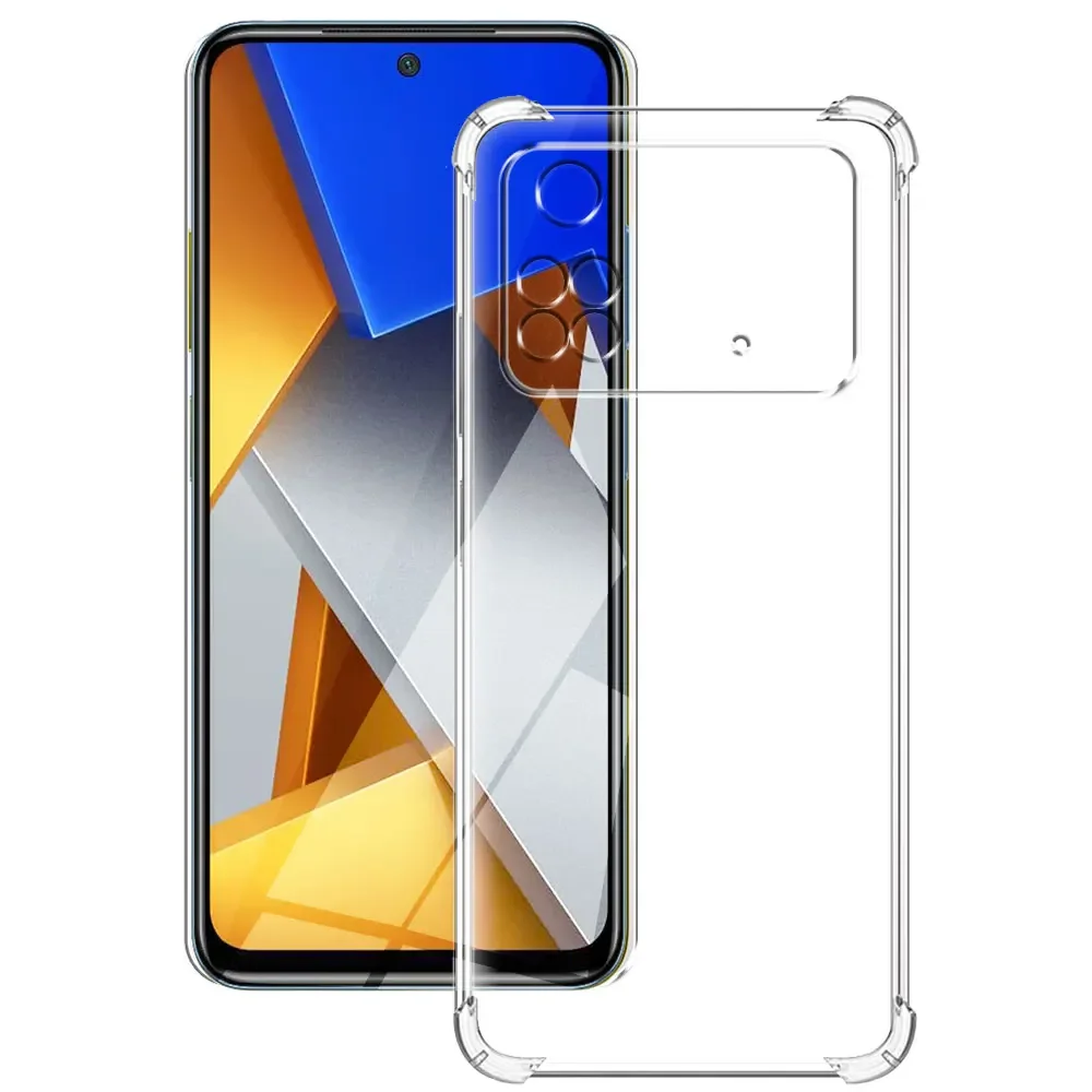 Shockproof Silicone Soft Clear Phone Case