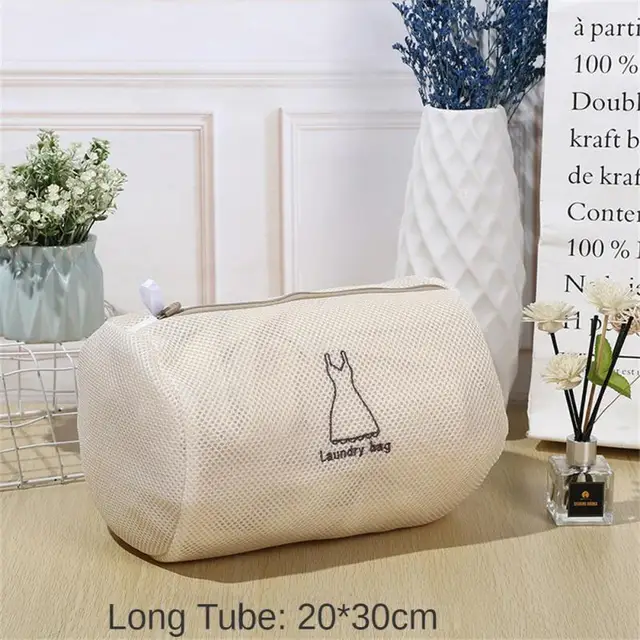 Piszkos Ruhák Tároló Táska Különleges Háló Poliészter Nettó Cipzáras Fehérnemű Mosás Mosógép Különböző Stílusú Mosodai - Image 4