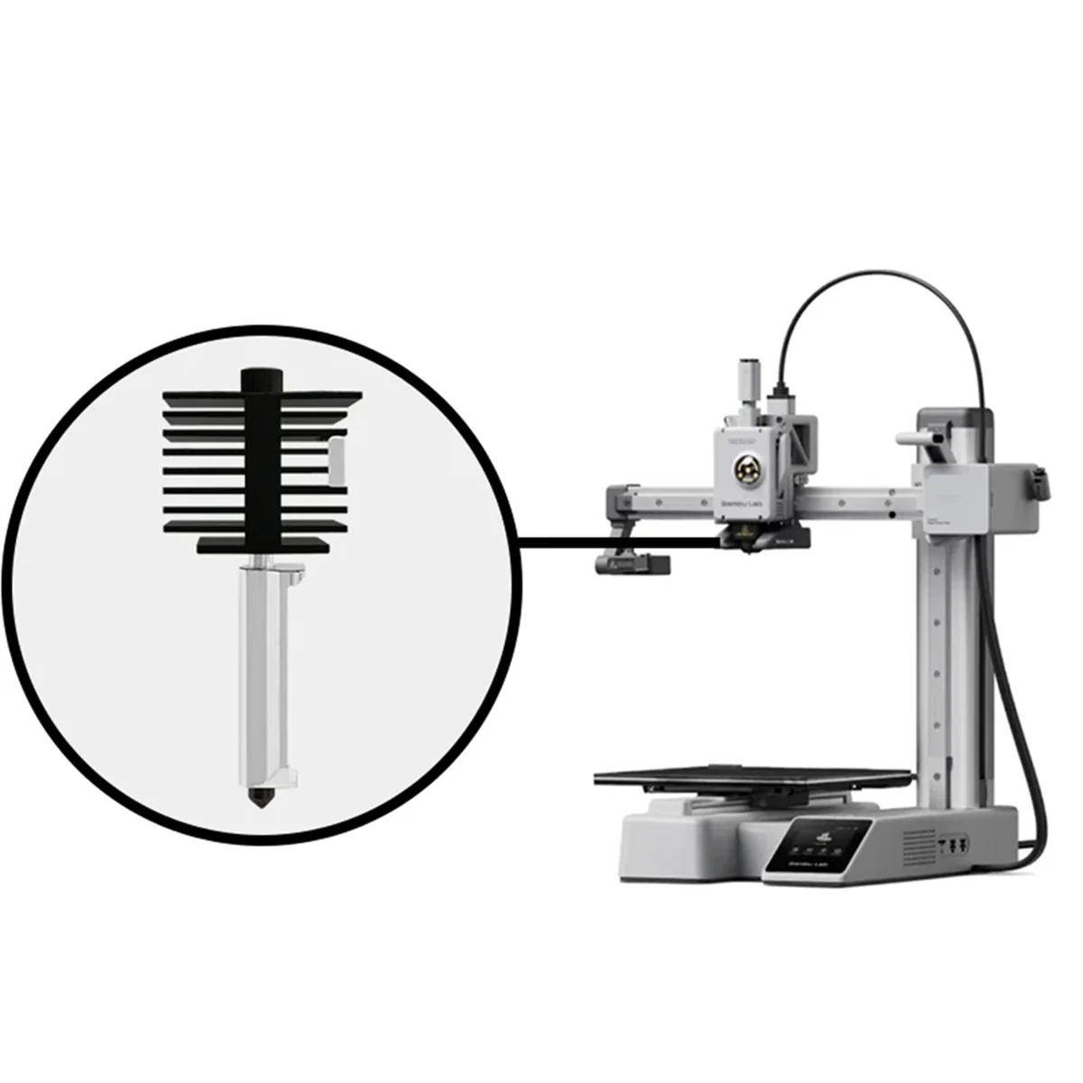 M85K A1 미니 노즐 어셈블리 Hotend 키트의 새로운 기능 3D 프린터 액세서리용 0.6mm 경화 강철