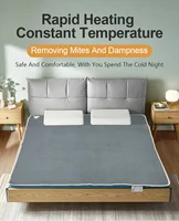 Electric Blanket Thicker Single Electric Mattress Thermostat Security Electric Heating Blanket Warm Pads for Winter Home Office 2