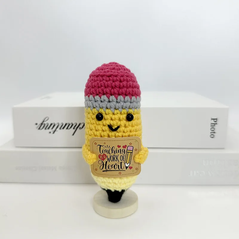 Funny Positive Crochet Sunshine Doll Desktop Ornament Handmade Cheer Emotional Support Positive Sun with Card Home Party Decor 34 Sc64e2ed191b74939b04abd2020ecdfc3C
