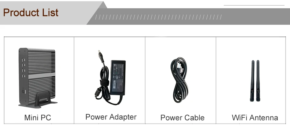 Experience Effortless Performance: Fanless Windows 11 Mini PC with Core i7 1165G7, 10710U, 10510U, 8565U, Dual DDR4, M.2 NVMe, 4K HD DP, WIFI - Ideal for Office and Business Desktop Computing. Description Image.This Product Can Be Found With The Tag Names Barebone Mini PC, Computer Office, Mini