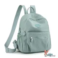 Faionable Lightweight Ox Cloth Dual-oulder Bag for Women Travel Bag Versatile Campus Sle Single Strap Zipper Closure