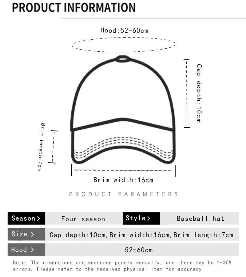 New Unisex Simple Color Block Casual Baseball Hats Breathable Outdoor Ins Sunshade Peaked Caps Versatile Fashion Personal Retro