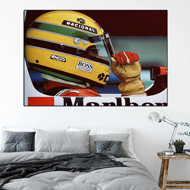 Legendary Senna Portrait Canvas Painting