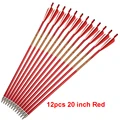 12pcs 20inch Red