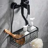 No Drilling Removable Shelf Aluminum Bath Basket Perforation-free Shampoo Rack for Bathroom Shelves For Shower Organizer Storage 2