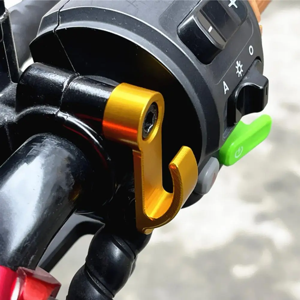 Motorcycle Handlebar Storage Hook Scooter Luggage Bag Hanger Helmet Claw Hook Storage Bag Holder Aluminum Alloy Bag Hanger Hook