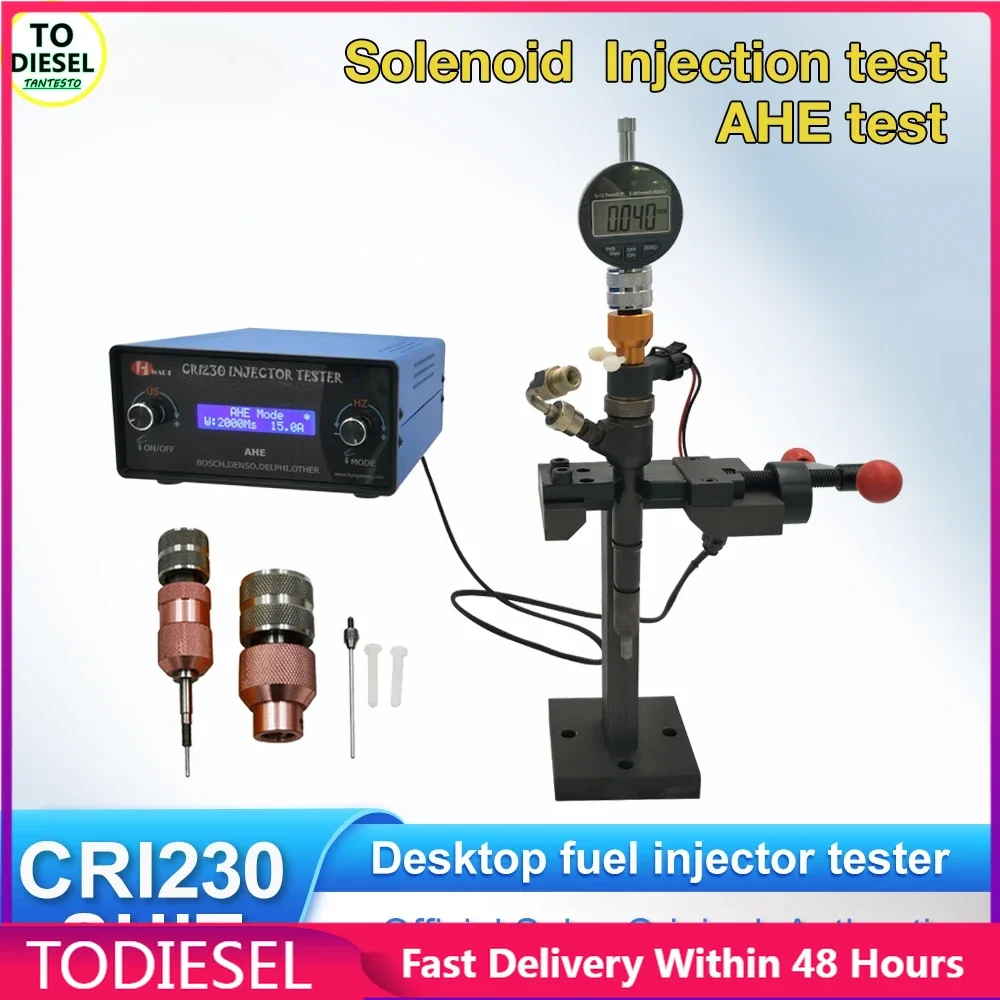 

CRI230 Diesel Injector Tester For BOSCH DENSO 110 Tester Stroke tool With AHE Electromagnetic Common Rail Injector Tester