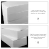 2 Pcs Foam Blocks Polystyrene Rectangular Crafts White Foams Cubes Rectangle Painting Balls 2