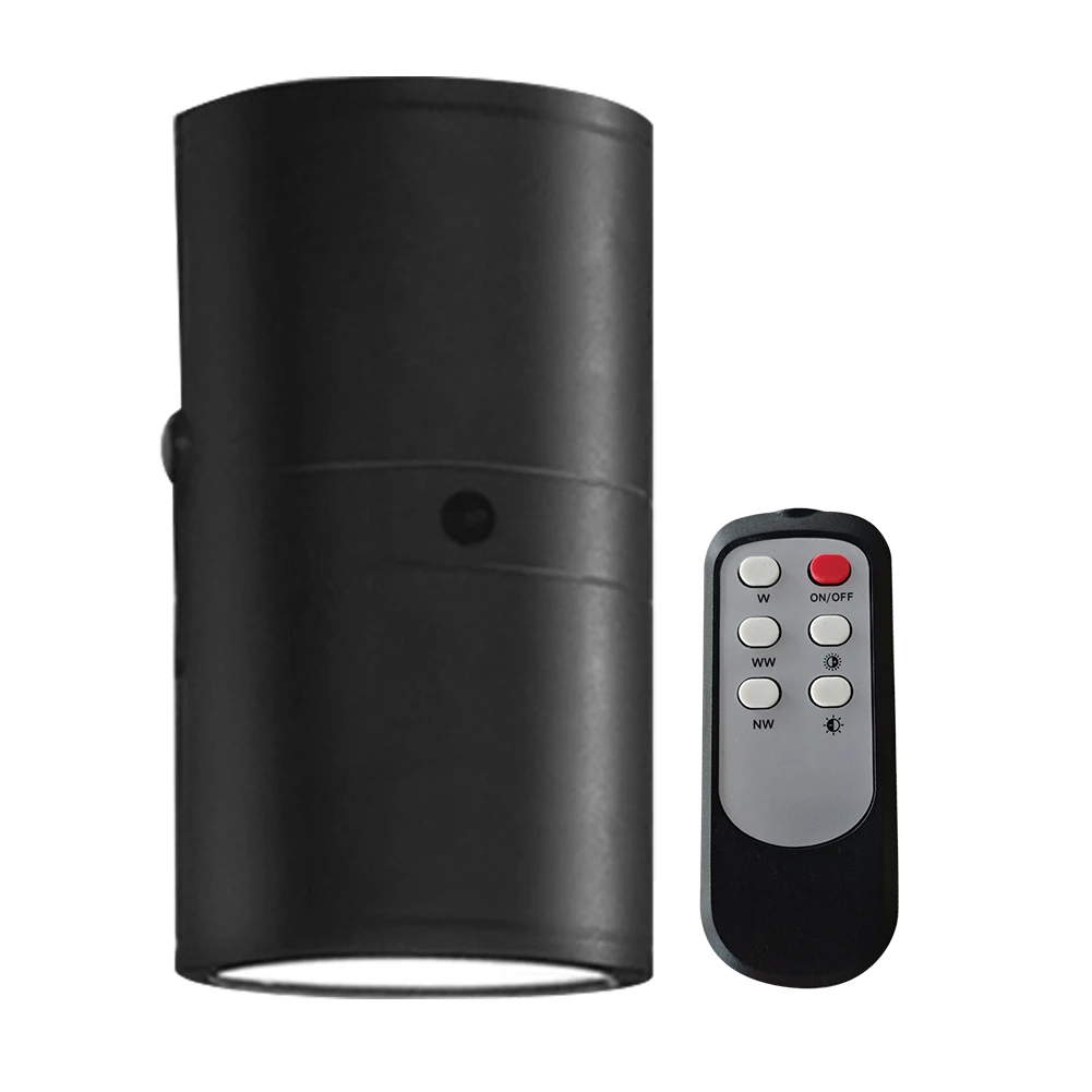 EU Plug Night Light 16W 3000K Dimming Wall Lamp RGB/3 Color Dimmable EU Plug Socket Wall Lamp Remote Control for Hallway Bedroom