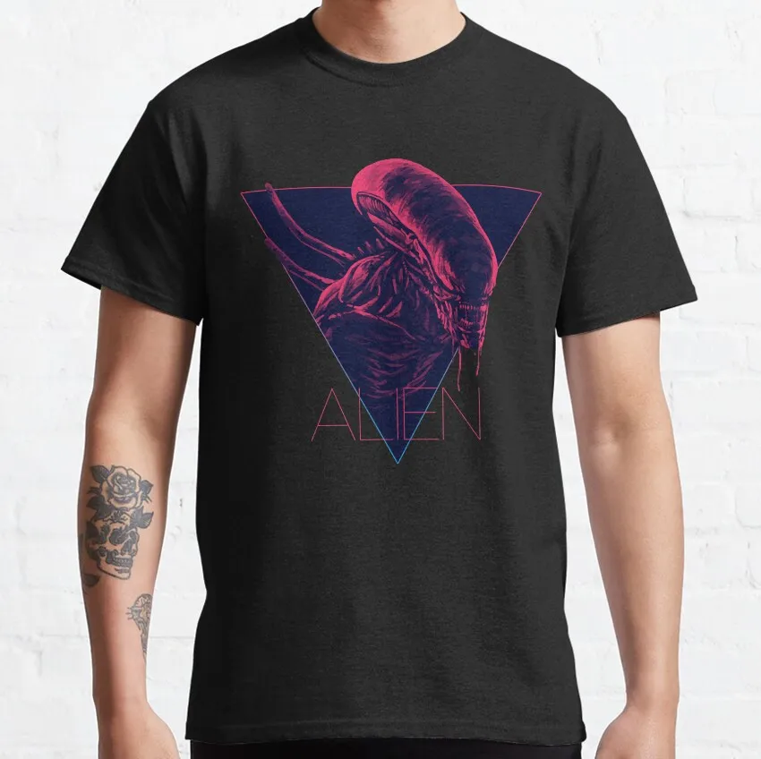 Fear in Space Herren T-Shirt xenomorph ripley kino ridley scott predator marine