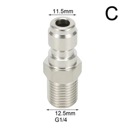 Quick Release Pressure Washer Adapter for Car Washing and Garden Joints (C)