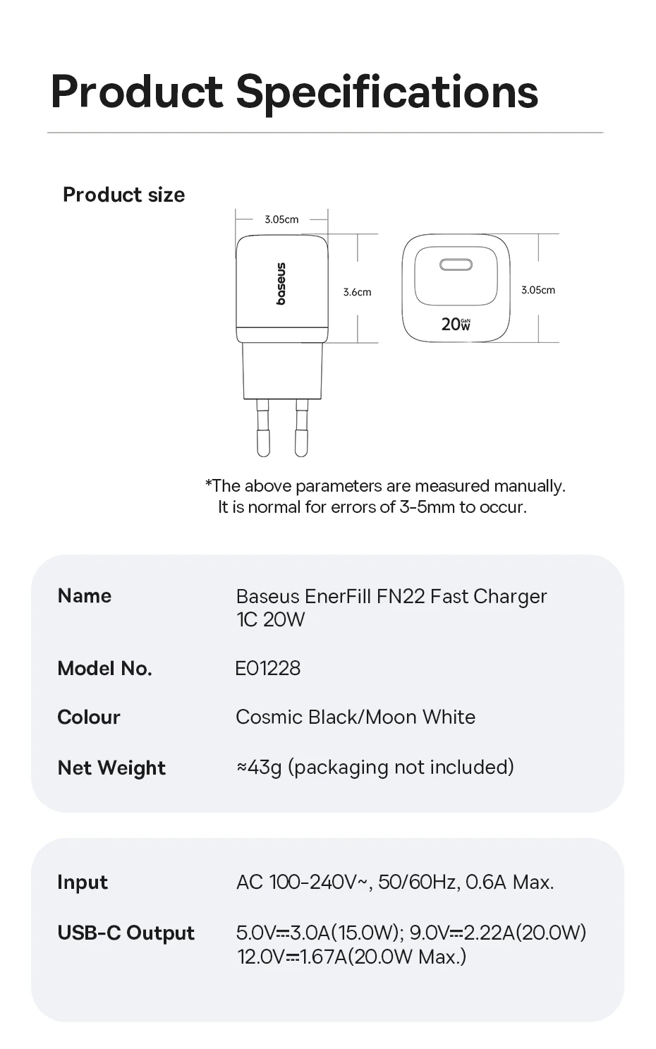 charger compact form
