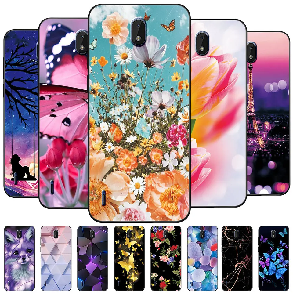 JEZSTHAI Cover Compatibile con NOKIA 8 Custodia in Silicone TPU Morbido con Cordino/Laccio Tracolla Cellulare,Antiurto AntiGraffio Protettiva Bumper