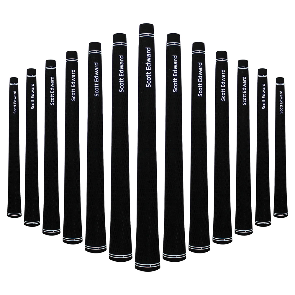 13PCS Golf Club Grips Standard Midsize Jumbo HighQuality Rubber Grip