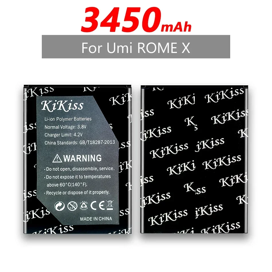 Фото Аккумулятор для Umi ROMEX ROME X ROMEX, литий-ионный аккумулятор большой емкости 3450 мА · ч, запасной аккумулятор мобильный телефон + номер для отслеживания №4