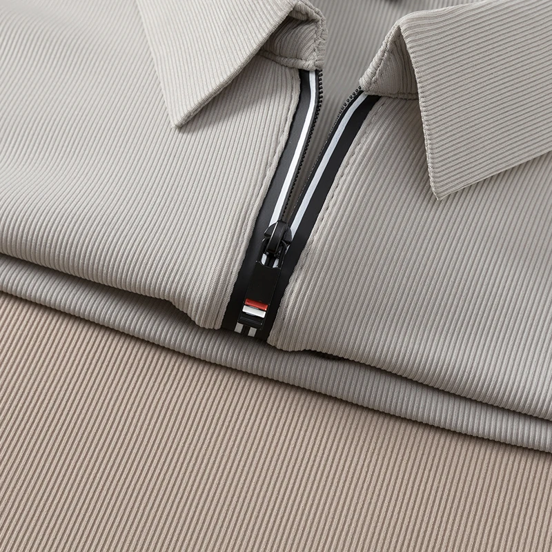 Men’s premium style half zip polo shirt for everyday wear