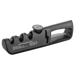 Precision Edge Handheld Knife Sharpener with Adjustable Angles - Xxl (Black)