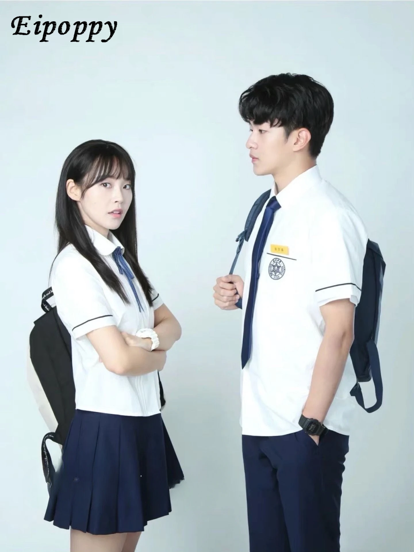 School Uniform Shirt High School Student Graduation Class Uniform Set