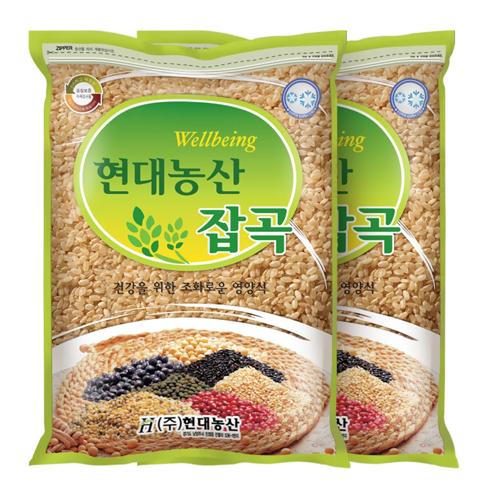 4kg Brown Rice Hyundai Agricultural Products Domestic Brown Rice 4kg (2Kgx2Bags ...
