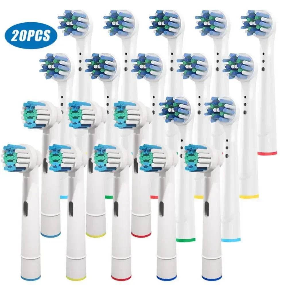 

Аксессуары 20 шт., сменные головки для Oral B Braun, совместимы с Oral B
