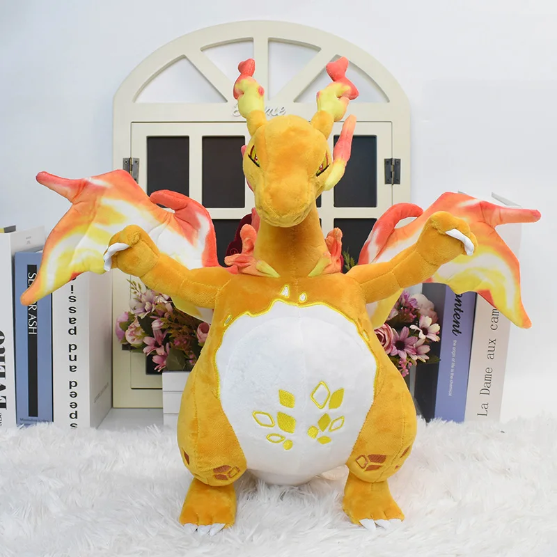 10 Styles Pokemon Dynamax Charizard Plush Toys Charmander Pikachu