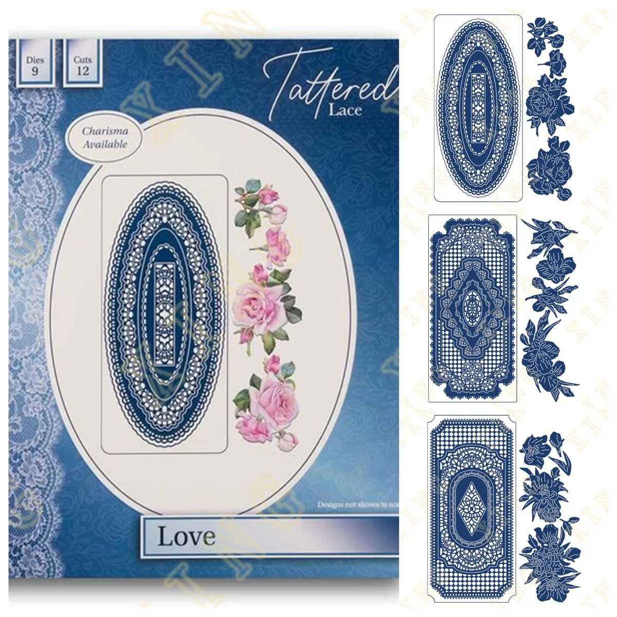 Hot Sale New Cherish Forever Love Flower Metal Craft Cutting Dies Diy