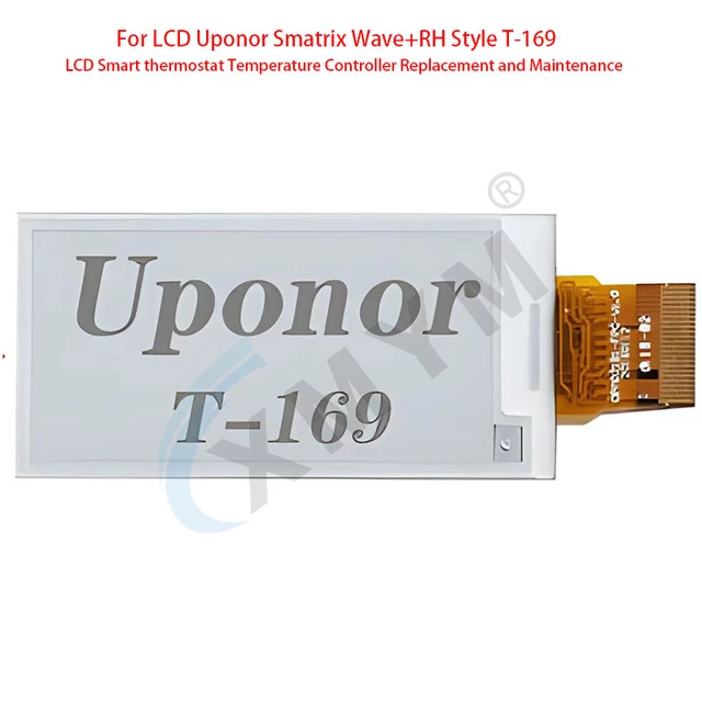 For LCD Uponor Smatrix Wave+RH Style T-169 LCD Smart thermostat Temperature  Controller Replacement and Maintenance - AliExpress