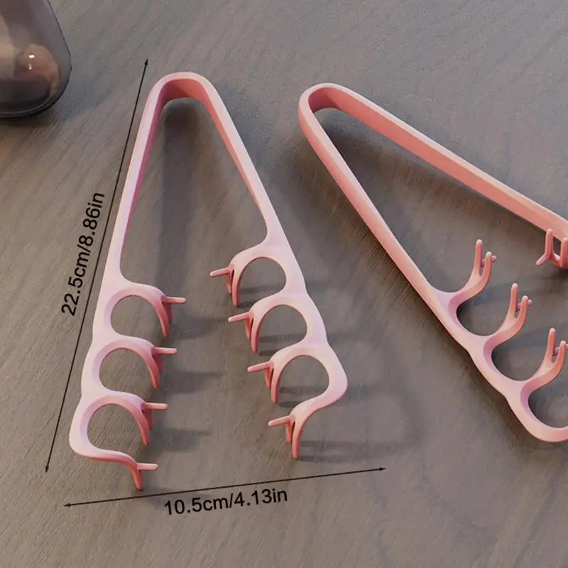 Spazzola Districante Volumizzante per Massaggio del Cuoio Capelluto con Setole Morbide e Flessibili, Senza Strappi, per Tutti i Tipi di Capelli, Opzione Regalo Donna - immagine 3