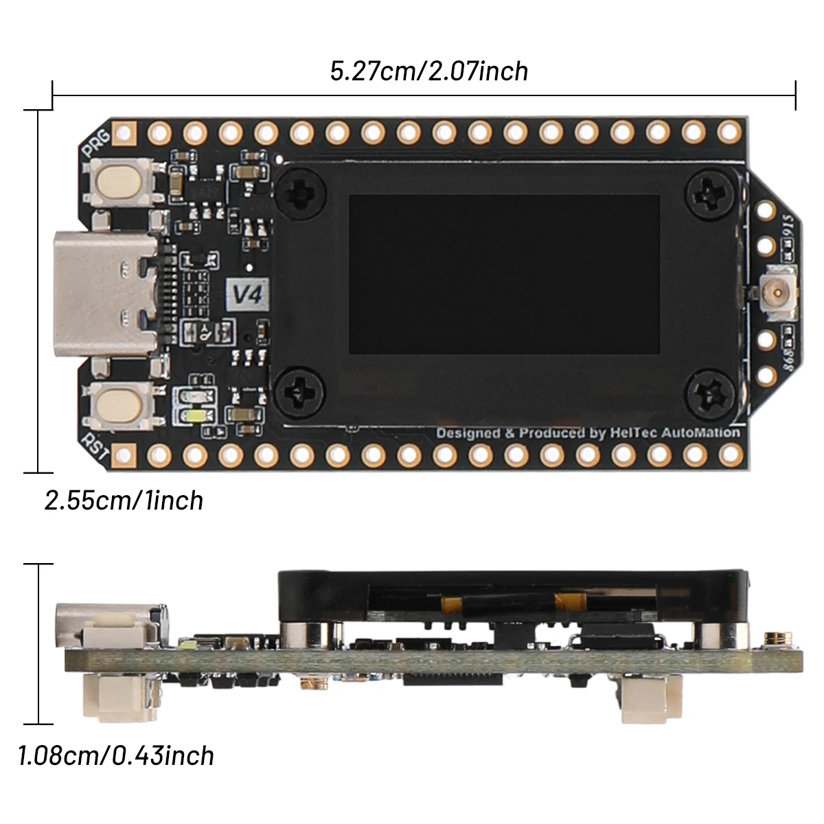 Heltec V4 WiFi BLE Mesh LoRa Node Low Power GPS ESP32 SX1262 LoRa 32 Dev-Board S