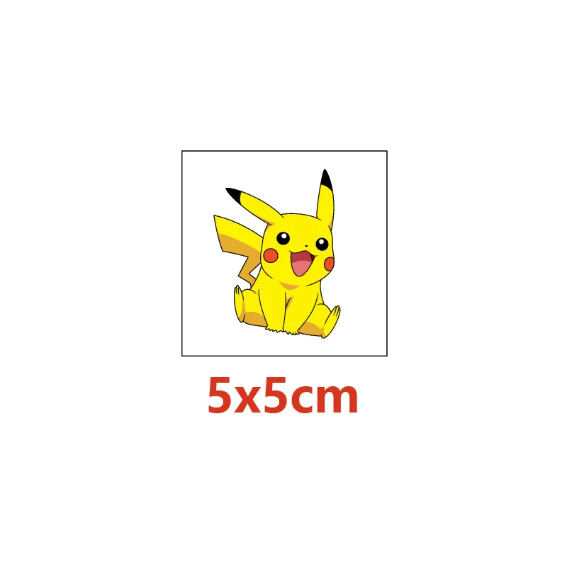 20Pcs/set Pokemon Pikachu Tattoo Stickers Cartoon Children's Temporary Tattoos Kids Girl Art Tattoos Birthday Gift 3