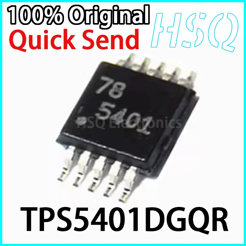 

1PCS Original Genuine TPS5401DGQR TPS5401DGQT Silk Screen 5401 MSOP-10 Switch Voltage Regulator Chip Brand New in Stock