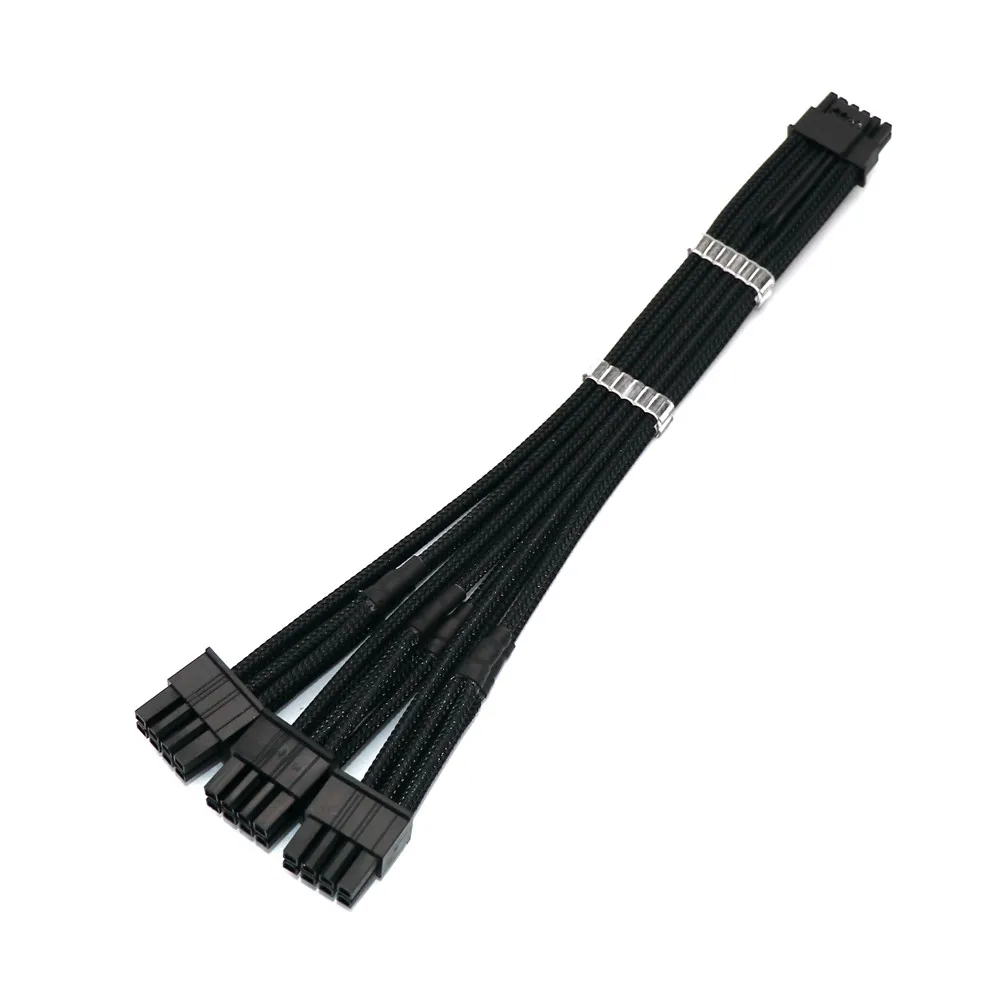 Cabo de Alimentação Modular para Corsair Antec Psu Modelo Rtx3090ti 600w 12vhpwr 12 Mais 4pin para Pcs Cpu Masculino 8pin Atx 16awg 5.0 - Imagem 5