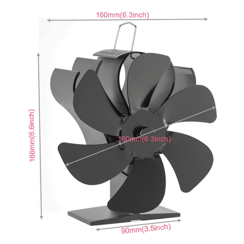 lareira ventilador para fogao lenha calor 05