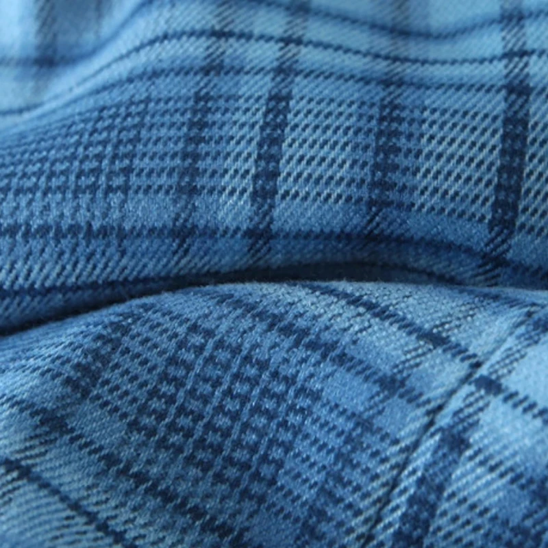 Plus Size Women's Mini Skirt Premium Diamond Slit Plaid High Waist Blue Crystal Spice Girl Autumn 2025