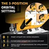 Electric Goddess 2700RPM Electric Jig Saw Cordless Jigsaw 3 Gears Multi-Function Adjustable Woodworking Tool For Dewalt 20V 6