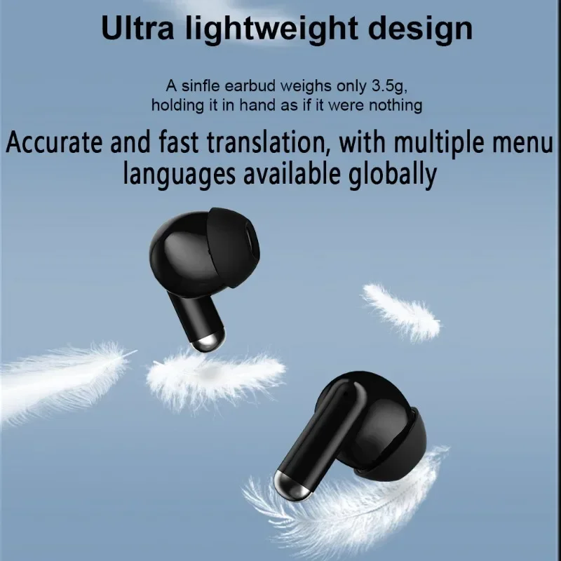 Offline Language Translation Earphones Support 144 Languages and Accents Translation Bidirectional Earphone